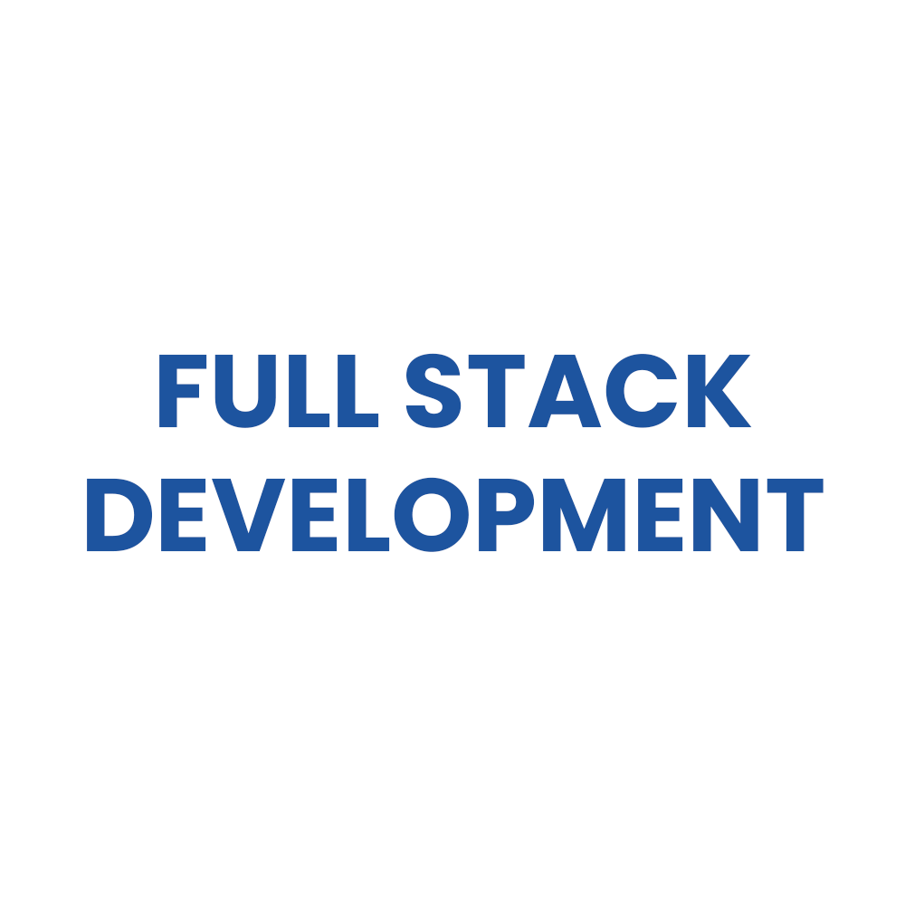 Full-Stack website Development